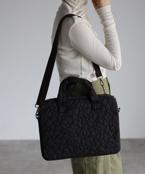 【雑誌掲載】星柄PC ハンドバッグポーチセット 12-1007